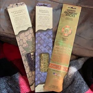 Incense sticks (all three)